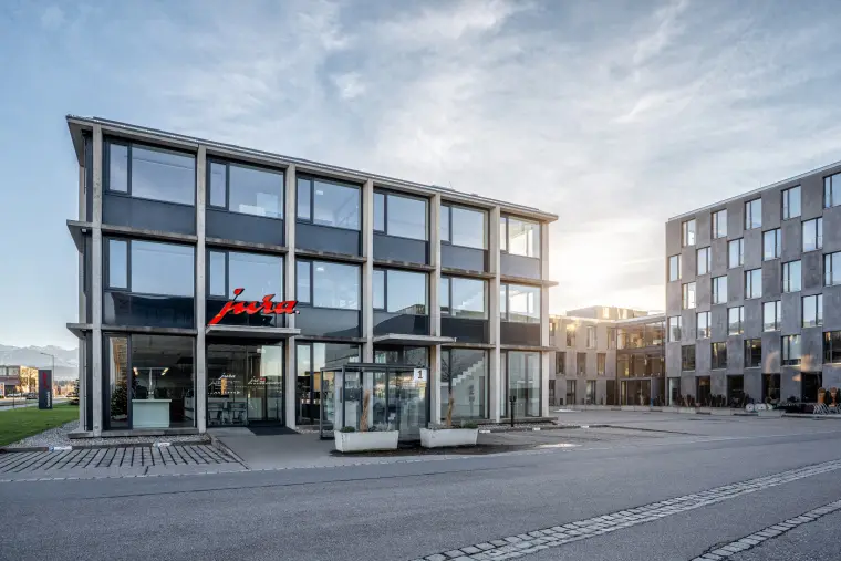 Architektur- und Drohnenaufnahme für Unternehmen