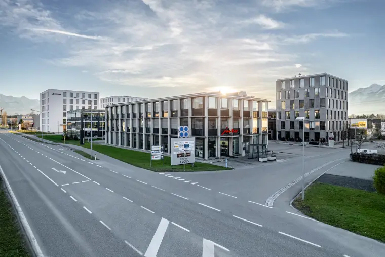 Architektur- und Drohnenaufnahme für Unternehmen